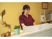 きりん接骨鍼灸院 尼崎武庫之荘店/受付スペース