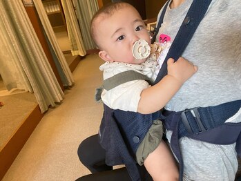 子育てママの整体サロン/施術中のお子様の様子