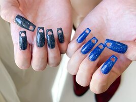 ブラック×ブルー フラッシュ
