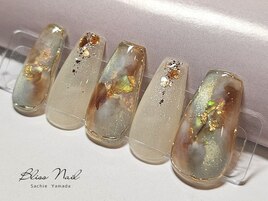 天然石ネイル/山田