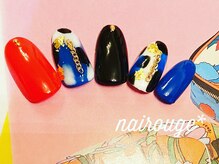 ネイル―ジュ 札幌大通店(nairouge*)/模様ネイル♪