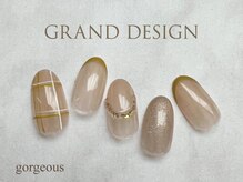 グランドデザイン 岐阜店(GRAND DESIGN)/チェックネイル