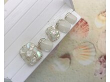 ネイルサロン&スクール ジーナ(GINA)/綺麗めシェルネイル