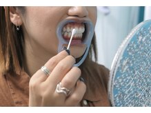 ホワイトニングショップ 広島店(WHITENING SHOP)/【流れ5】ジェルの塗布