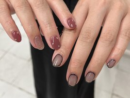 ちぐはぐネイル
