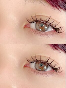 フフラ(fufula)の写真/【まつ毛パーマ★エクステ】で根本からしっかりアップ!!エクステをプラスして今まで以上のぱっちり感を実現