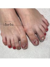 イベル 船橋店(ibelu)/フットネイル　チェリーネイル