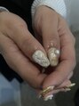 ココビ 東尾道店(COCOVI) 鉱物系デザイン、パール、インク