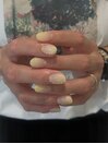 Lemon yellow gradation.