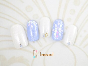 リモアネイル(limore nail)/スノーフレーク☆