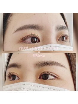 アイラッシュサロンシュシュ 綱島店(chou chou)/パリジェンヌ×眉毛wax