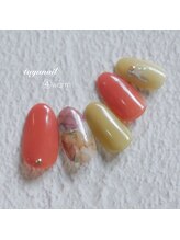 たゆ ネイル(たゆnail)/９月新作☆秋のインクネイル