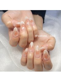 satomi担当:チークネイル