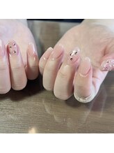 プリュネ(Prune)/ストーン/キラキラ/スキンカラー