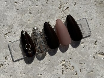 3/4月定額シンプルネイル