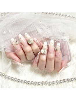 韓国パーツ盛り放題ネイル☆