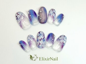 エリクサーネイル 池袋(Elixir Nail)/定額c やり放題/クーポン使用