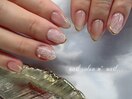 モテ系マグネットレースネイル