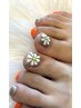 FOOT 親指2本アート