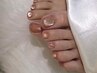 【学割U24】【夏休み限定♪footワンカラー】ラメ/マグネットも◎