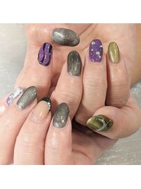 秋カラー5本コース　5380円