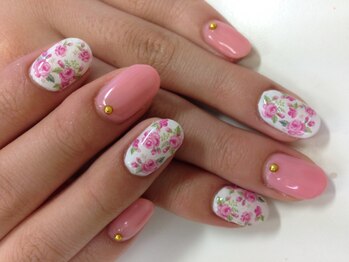 プリンセス(Princess)/初回定額★花柄ネイル5980円