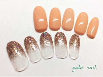 ガロ(Nail galo)/ラメグラ・ワンカラー　　¥4400