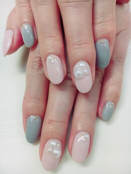 ネイルサロン ティアラリュクス 市川北口店(Tiara Luxe)/大人ネイル¥11232→¥9232