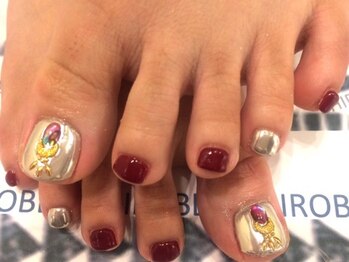 トータルサロン 白べぇーっ プラス/ミラーネイルフット★