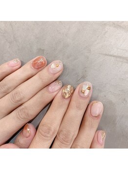 アティックネイルアトリエ(attic nail atelier)/ミラーニュアンス★