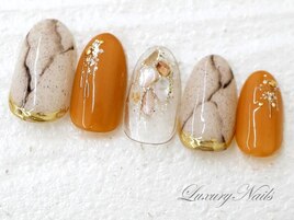大理石風◇シェルNail