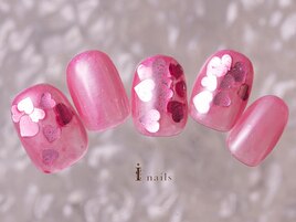 ホログラムハートネイル9480円