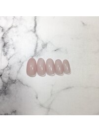 透け感ワンカラー