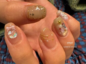 【クリスマスネイル】