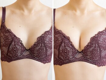 ラウリノサロン(Laurino salon)の写真/【解剖学に基づいた本格育乳バストケアで最短結果出し◎】1人1人の悩みに寄り添うオーダーメイド施術が好評