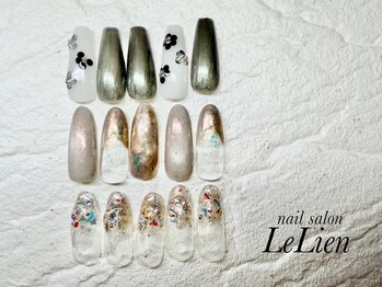 ルリアン(LeLien)の写真/綺麗なフォルムに心ときめく、甘すぎないデザインが季節のコーデを更にオシャレに◇月替わりデザイン￥6700