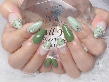 ネイルモモ(Nail MM)/冬の定番！ツイードデザイン♪