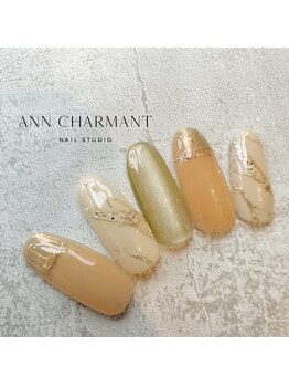 アンシャルマンネイルスタジオ(Ann charmant nail studio)/セレクトアートコース¥6,800～