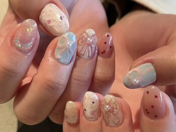 ドレス ネイルアンドアイラッシュ 梅田(Dress)の写真/【西梅田/堂島】最近流行りの[ショートネイル]で個性を生かして周りと差がつくデザインに♪