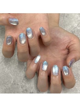 ネイルサロンファストネイルプラス 新宿店(FAST NAIL PLUS)/2025夏ネイル【マグネット】