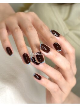 スキニーフレンチネイル