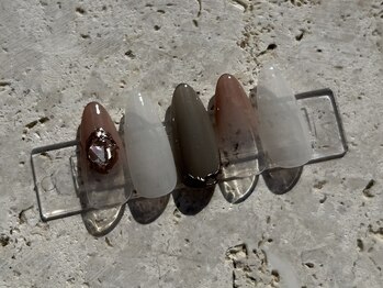 3/4月定額シンプルネイル