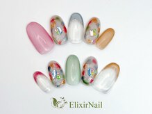 エリクサーネイル 池袋(Elixir Nail)/定額c やり放題/クーポン使用