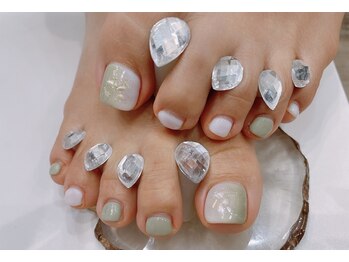 ディアリリー(Dia Rily)/フットネイル（シェルネイル）