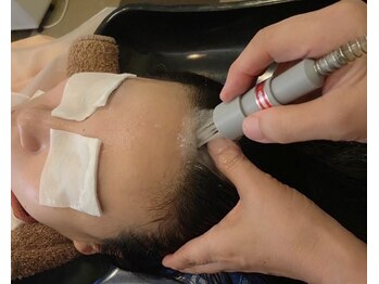 りんぱ療法 この花/頭皮洗浄