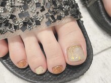 プライズアイリス アイラッシュ 池袋東口店(prize Iris eyelash)/フットネイル♪奥行きニュアンス