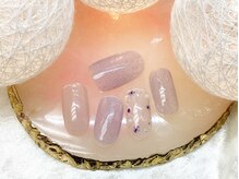 ベリー(berry)/定額¥5500 紫陽花囲みネイル