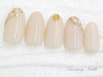 ラグジュアリーネイルズ オオミヤ(Luxury Nails Omiya)/大人*シンプルカラー