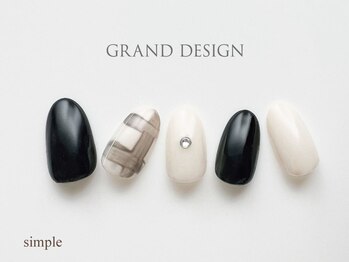 グランドデザイン 穂積店(GRAND DESIGN)/大人チェックnail
