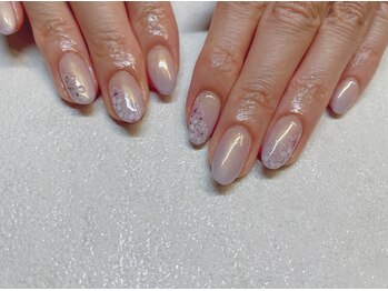 レアレアネイル(Lealeanail)/【パラジェル】フラワーネイル